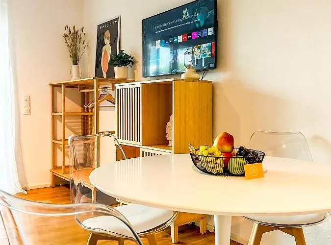 Sunset Club - Kueche - Balkon - Parken Apartament Memmingen